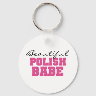 Mooie Poolse baby Sleutelhanger