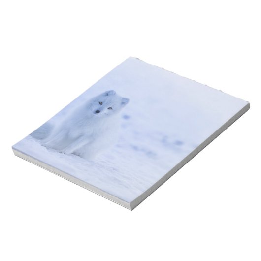 Mooie poolvos notitieblok (Linkerzijde)