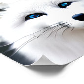 Mooie poolvos poster (Hoek)