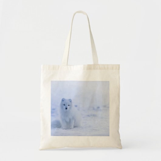 Mooie poolvos tote bag (Voorkant)