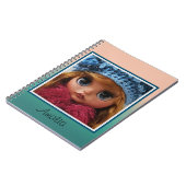 Mooie pop Blythe grote ogen mode stijlvol plezier Notitieboek (Linkerzijde)