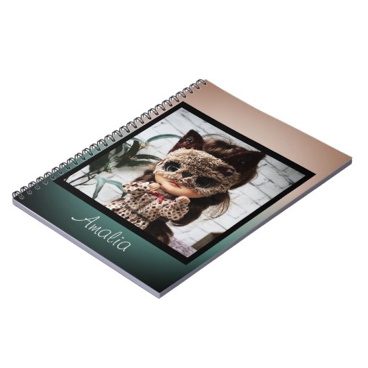 Mooie pop Blythe grote ogen mode stijlvol plezier Notitieboek (Linkerzijde)