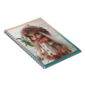 Mooie pop Blythe grote ogen mode stijlvol plezier Notitieboek (Rechterzijde)