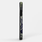 Mooie pop gezicht illustratie, zwart wit Case-Mate iPhone case (Achterkant/rechts)