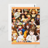 Mooie poppen briefkaart (Voorkant / Achterkant)