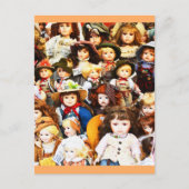 Mooie poppen briefkaart (Voorkant)