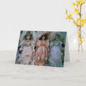 MOOIE POPPEN VERJAARDAG WENSEN KAART (Gele Bloem)