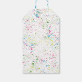 Mooie Popsicles Aangepaste Verjaardags Favor Tag Cadeaulabel (Achterkant)