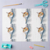 Mooie Populaire Schattigee Waterverf Kat Collectie Tissuepapier (Craft)