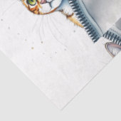 Mooie Populaire Schattigee Waterverf Kat Collectie Tissuepapier (Detail)