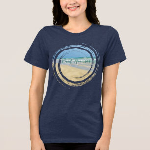 Mooie Port Aransas Texas Strand Tri-Blend Shirt