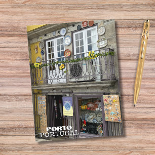 Mooie Porto Portugal Fotografie, op maat gemaakte Feestdagenkaart