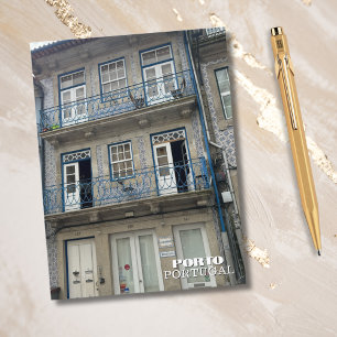 Mooie Porto Portugal Fotografie, op maat gemaakte  Feestdagenkaart