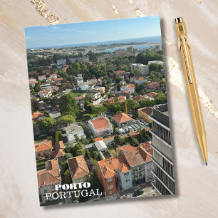 Mooie Porto Portugal Fotografie, op maat gemaakte  Feestdagenkaart