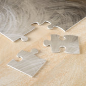 Mooie portrettenkat uit Wilde Afrikaanse serval Pu Legpuzzel (Zijkant)