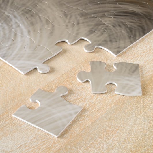 Mooie portrettenkat uit Wilde Afrikaanse serval Pu Legpuzzel (Zijkant)