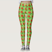 Mooie posie leggings (Voorkant)