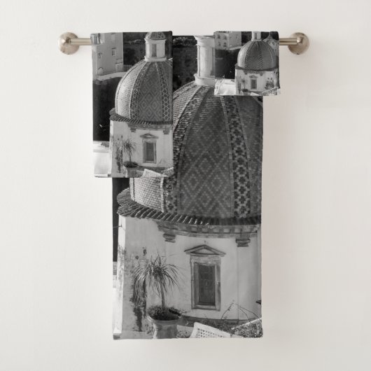 Mooie Positano 2 - BW Bad Handdoek (Insitu)