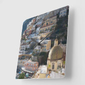Mooie Positano 2 Vierkante Klok (Hoek)