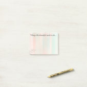 Mooie post het merkt op post-it® notes (Op bureau)