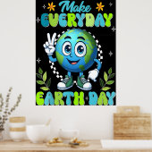 Mooie poster op Earth Day 2026 (Keuken)