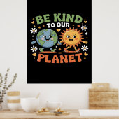 Mooie poster op Earth Day 2026 (Keuken)
