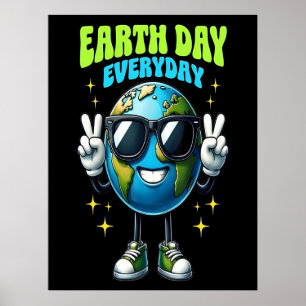 Mooie poster op Earth Day 2026