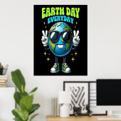 Mooie poster op Earth Day 2026 (Thuiskantoor)