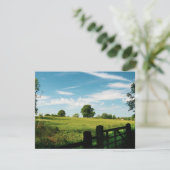 Mooie poster van landschap op het platteland (Staand voorkant)