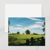 Mooie poster van landschap op het platteland (Voorkant / Achterkant)
