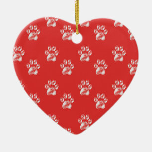 Mooie poten keramisch ornament