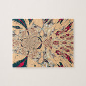 Mooie, prachtige architecturen met kunstdesign legpuzzel (Horizontaal)