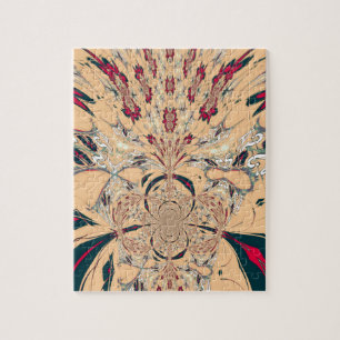 Mooie, prachtige architecturen met kunstdesign legpuzzel