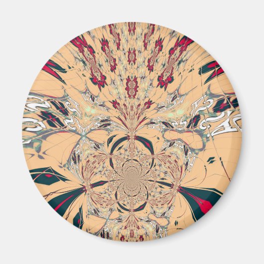 Mooie, prachtige architecturen met kunstdesign magneet (Voorkant)