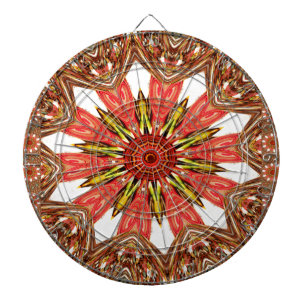 Mooie prachtige Aziatische traditionele randpatroo Dartbord