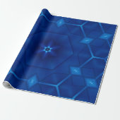 Mooie Premium Monogram Elke Leeftijd Birthda Cadeaupapier (Uitgerold)