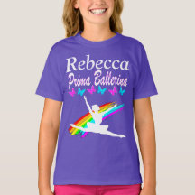 MOOIE PRIMA BALLERINA GEPERSONALISEERD T SHIRT