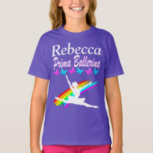MOOIE PRIMA BALLERINA GEPERSONALISEERD T SHIRT
