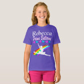MOOIE PRIMA BALLERINA GEPERSONALISEERD T SHIRT (Voorkant volledig)