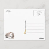 Mooie prinses briefkaart (Achterkant)