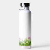 Mooie prinses en bloemen waterfles (Rechts)