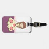 Mooie prinses Girl Bagagelabel (Voorkant horizontaal)