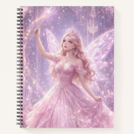 Mooie prinses grafiekpapier notitieboek