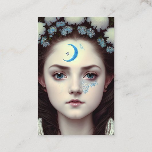 Mooie Prinses Grafisch Visitekaartje (Voorkant)