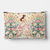 Mooie prinses met vlinders etui (Achterkant)