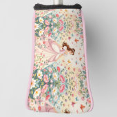 Mooie prinses met vlinders golfheadcover (Draai 90)