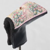 Mooie prinses met vlinders golfheadcover (3/4 voorkant)