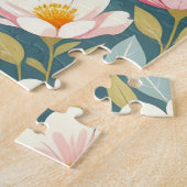 Mooie prinses met vlinders legpuzzel (Zijkant)
