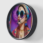 Mooie prinses met zonnebrillen (Hoek)