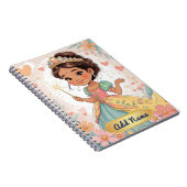 Mooie prinses notitieboek – Voeg naam toe (Rechterzijde)